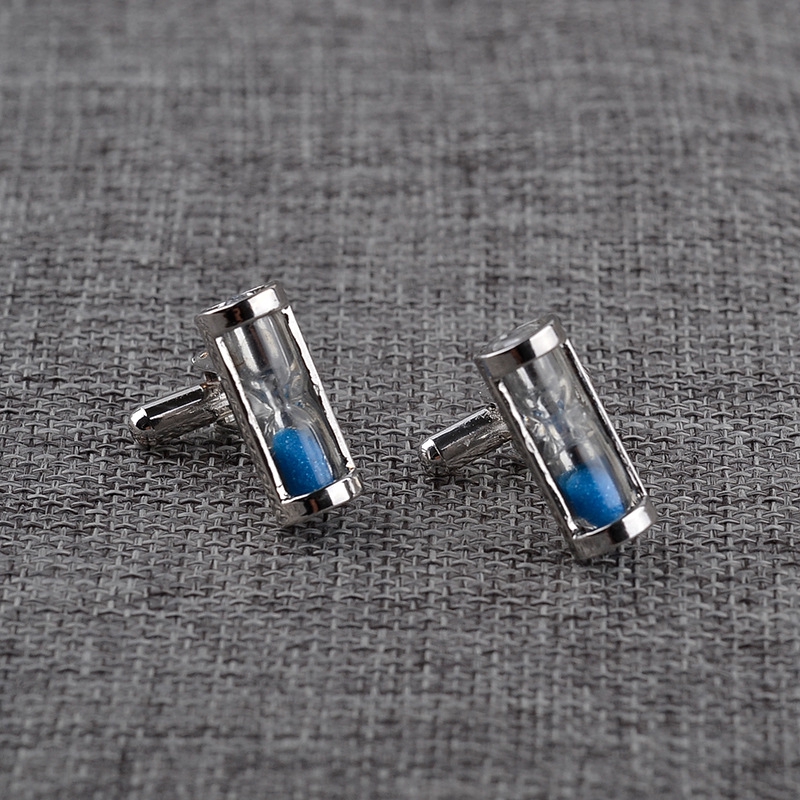 EFAN Khuy Măng Sét Hình Đồng Hồ Cát Harry Potter Tinh Tế Đơn Giản Phối Đồ Vest Cho Nam