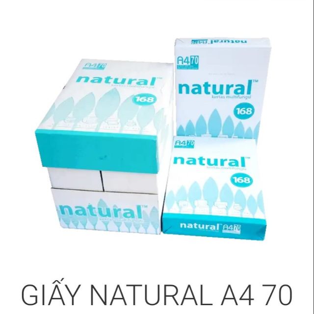 GIẤY A4 NATURAL A4..