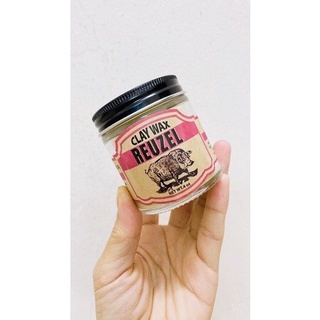 Sáp vuốt tóc nam thủy tinh lợn hồng mới nhất reuzel clay wax