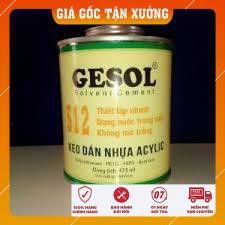 Keo Dán Mica, trong suốt, dính chặt, có chiết lọ nhỏ dùng thuận tiện, tặng kèm dụng cụ dán