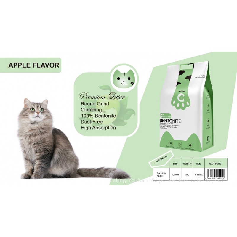 [Mã 44FMCGSALE1 giảm 10% đơn 250K] Cát vệ sinh Gerry Pet cho mèo túi 8L Ship Hoả tốc  Nhận ngay tại Hà Nội