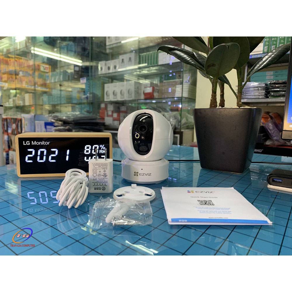 [Mã 267ELSALE hoàn 7% đơn 300K] Camera IP không dây EZVIZ C6CN H.265 (A0-3H2WF) 2.0 Megapixel | BigBuy360 - bigbuy360.vn
