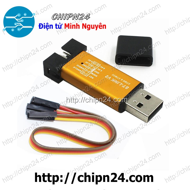 [1 CÁI] Mạch nạp ST-Link STLink V2 Mini