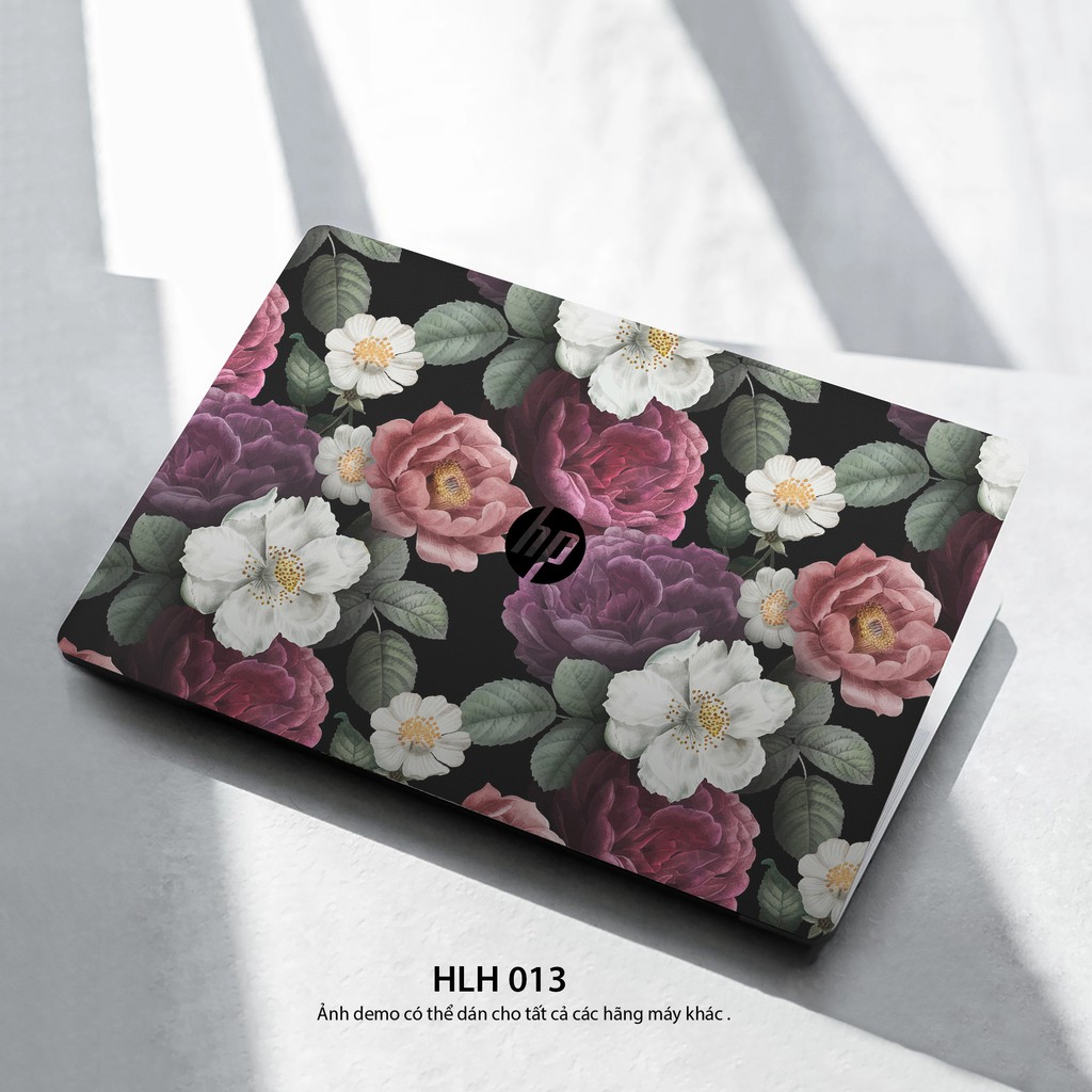 Bộ skin dán laptop mẫu Mẫu Floral / Có mẫu decal dán cho tất cả các hãng máy tính