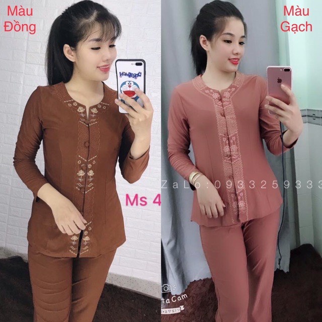 ĐỒ LAM ĐI CHÙA #Mã Freeship Xtra RP028# Mẫu Lắc Khóa Vải Thun Lạnh