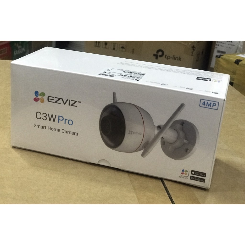 Camera Wifi Ngoài Trời Ezviz C3W Pro 4M 1440p 2K, Ezviz C3W Pro 2Mp , Ezviz C3WN 2Mp , Ezviz C3N 2Mp-Hàng Chính Hãng