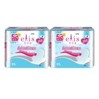 Băng vệ sinh Elis Extra Slim 22.5cm 9 miếng combo 2 gói