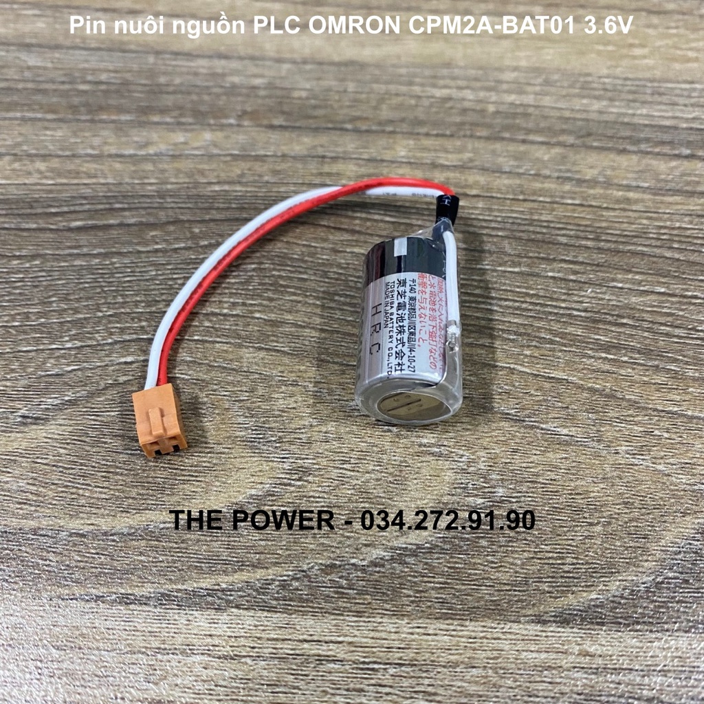 Pin nuôi nguồn PLC OMRON CPM2A-BAT01 3.6V
