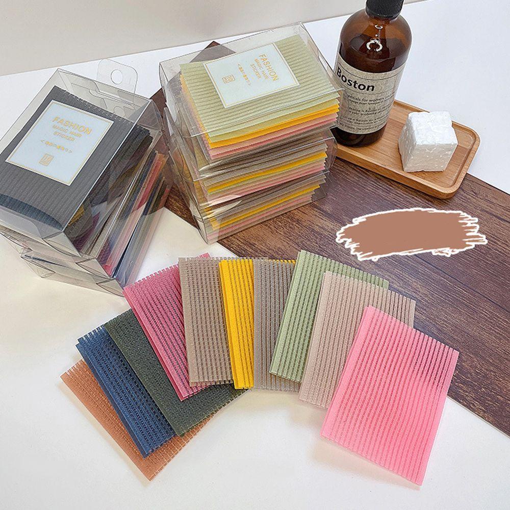 Miếng Dán Trang Điểm Bằng Nylon Không Đường May Phong Cách Hàn Quốc