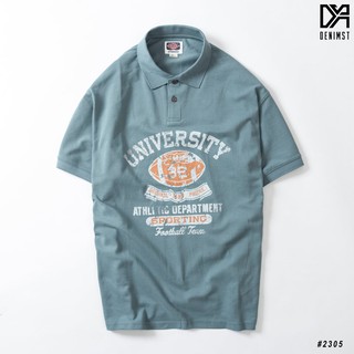 Áo Polo Nam UNIVER DENIMST 2305 Chất Cotton Cá Sấu Co Dãn, Mềm Mại, Thoáng Mát, Dáng Suông