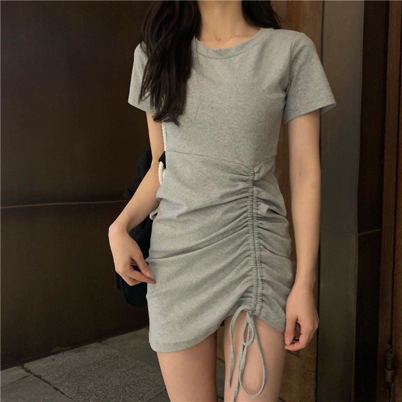 Đầm Dây Nữ Cộc Tay Bó Sát Quyến Rũ | BigBuy360 - bigbuy360.vn