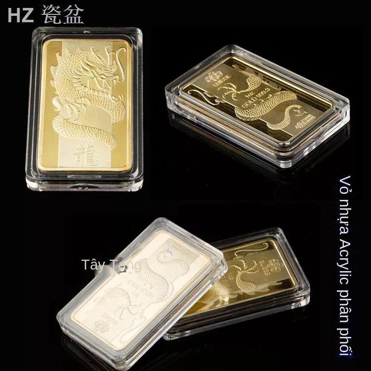 JMiễn phí vận chuyển rồng Trung Quốc mạ vàng nugget móng vuốt kỷ niệm đồng xu bộ sưu tập tiền mười hai cung hoàng đạo mó