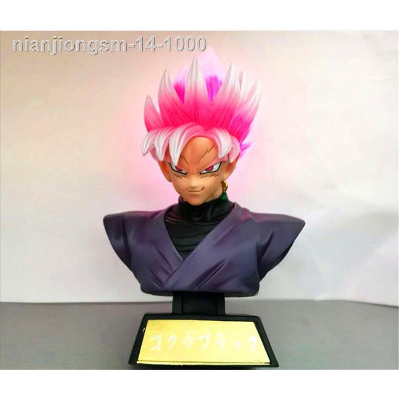 ✒☫Đồ chơi tượng bán thân nhân vật hoạt hình Ultra Instinct Super Saiyan God Son Goku Zamasu