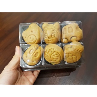 Sét 6 bánh trung thu hình thú xinh