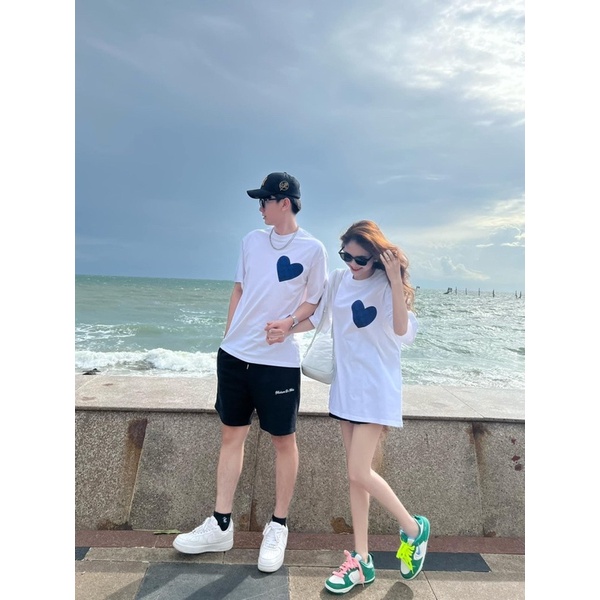 Áo phông tim nam nữ TT11