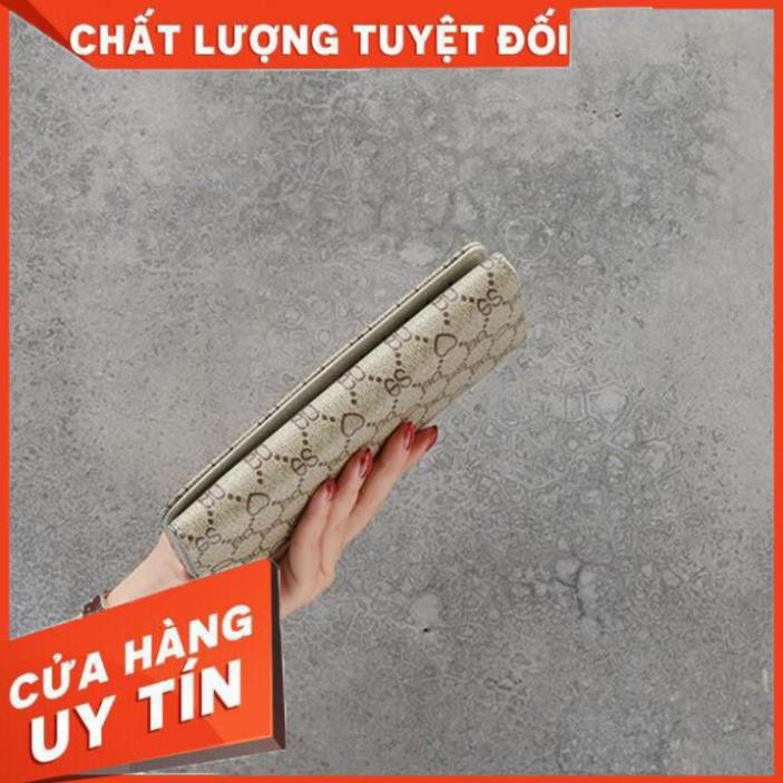 [Thanh lí xả kho] Ví nữ dài cầm tay giá rẻ nhỏ gọn bỏ túi, phù hợp làm ví tiền, nhiều ngăn