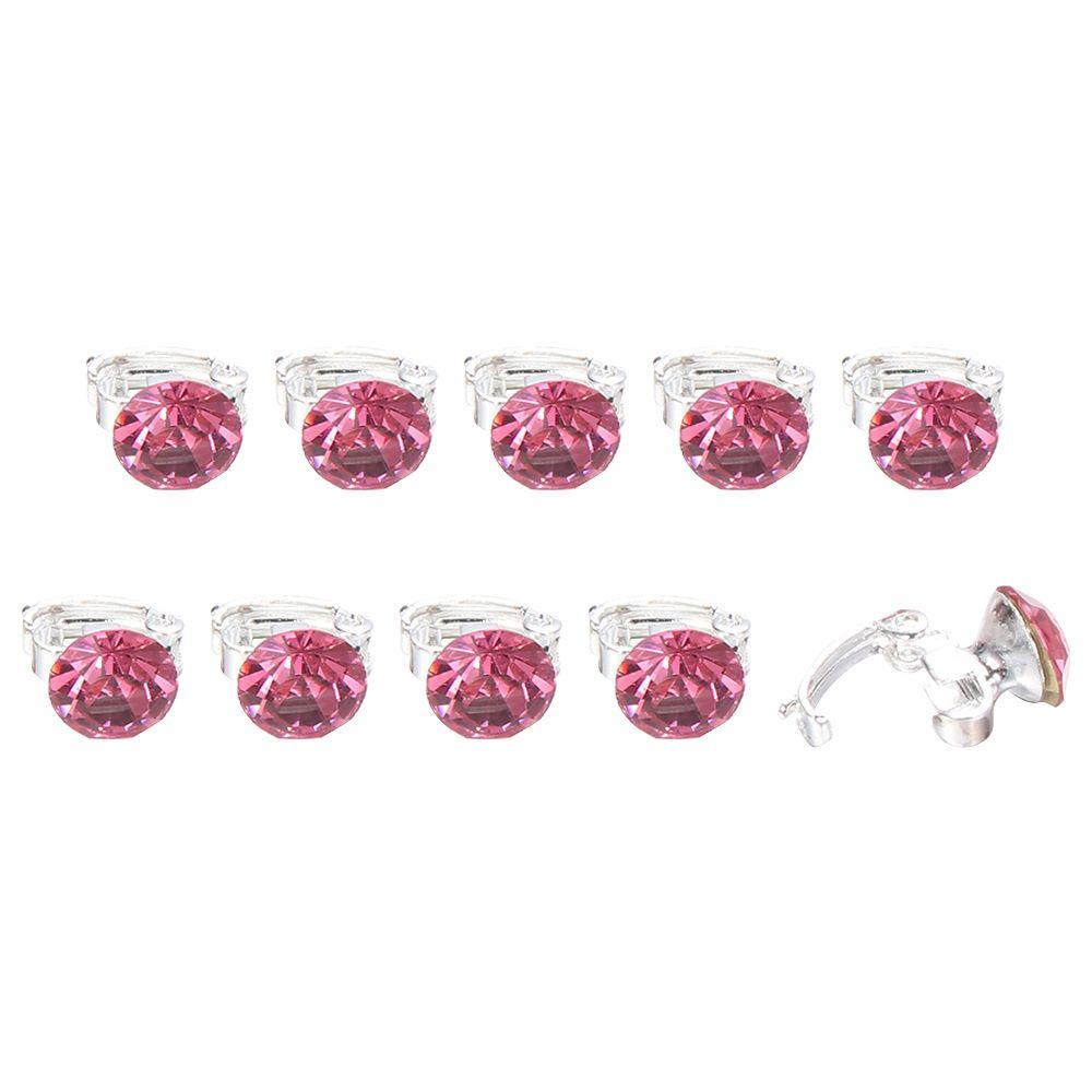 EUTUS Set 10 Kẹp Tóc Hoa Dễ Thương Cho Cô Dâu