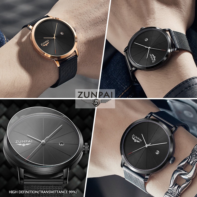 Đồng hồ quartz chống thấm nước ZUNPAI