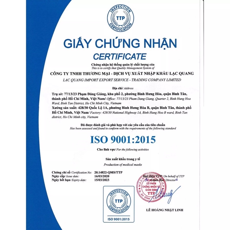 [HỘP] KHẨU TRANG Y TẾ KHÁNG KHUẨN CAO CẤP KATOJI (4 LỚP, HỘP 50 CÁI)