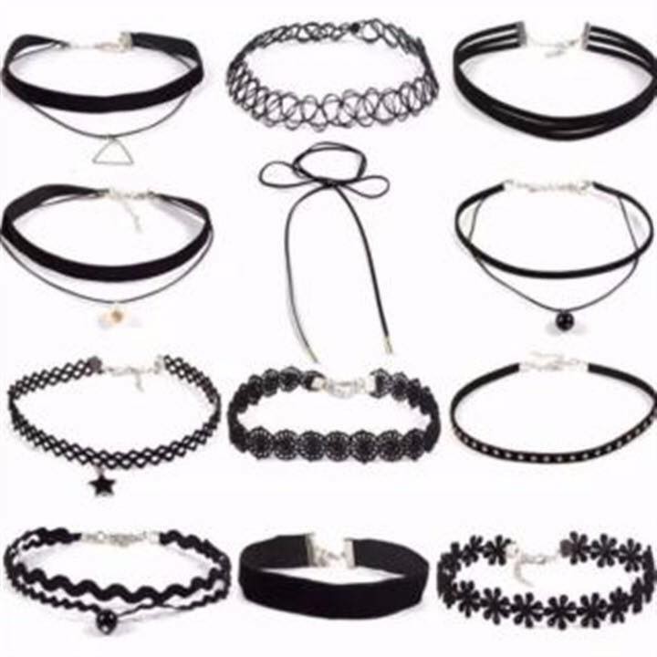 Set 12 vòng cổ Chocker