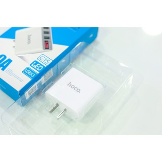 Cốc sạc 3 cổng USB Hoco C15