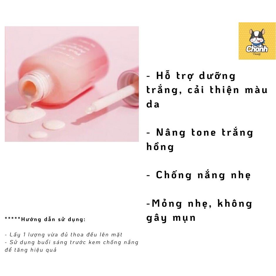 [Mã SKAMSALEP6 giảm 10% tối đa 100K đơn 150K] TINH CHẤT DƯỠNG TRẮNG CĂNG BÓNG NÂNG TONE DA CELLAPY PINK TONE UP AMPOULE | BigBuy360 - bigbuy360.vn