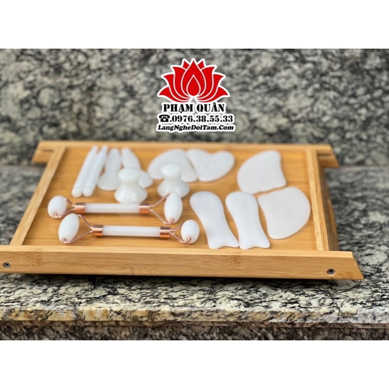 Bộ ngọc thật massage 14 món( hàng đẹp)