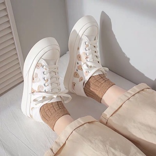 Giày ulzzang bò sữa và con gấu siêu cutee - Order 2 tuần Trang Xuka