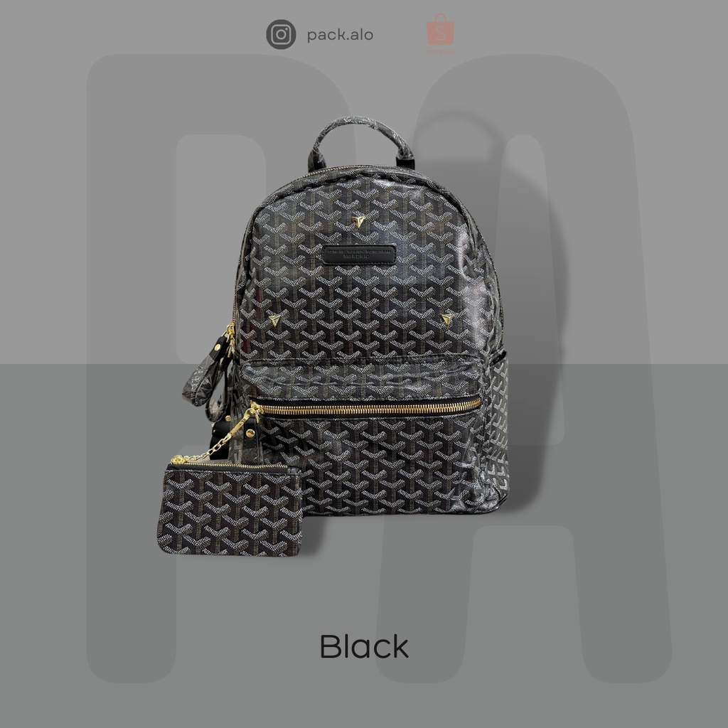 Edmond Masion Monogram Backpack CHÍNH HÃNG 100%
