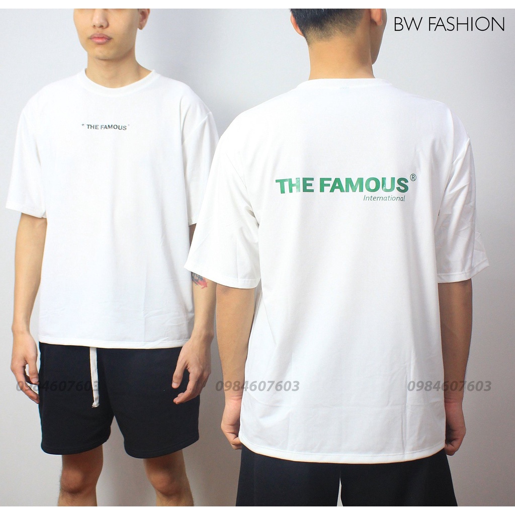 Áo thun form rộng local brand Basic The Famous