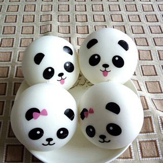 Thro 1X 4cm Panda Squishy Kawaii Buns Bread Char Strap Random For Key Bag Cell Pho jelly Csỉ buôn