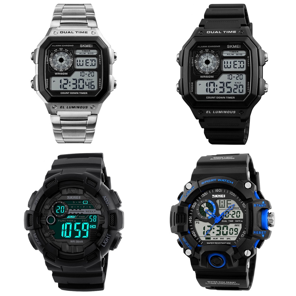 [Xả Hàng - Bán Lỗ] Đồng Hồ Nam Điện Tử SKMEI 1299, SKMEI 1243, SKMEI 1335