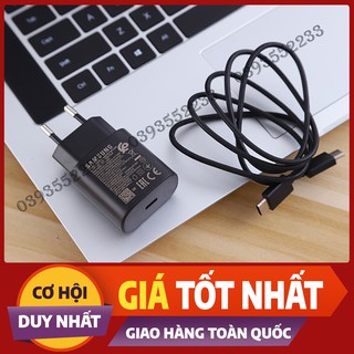 Bộ sạc nhanh samsung 25w chính hãng note 10 note 20 a71, a70, a80, a90, s20, s20+, s20 ultra