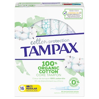 Tampon Cotton Protection BIO Tampax - 2 giọt dành cho ngày thường