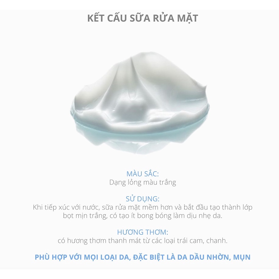 Sữa Rửa Mặt Làm Sạch Sâu Dr. Sera Cleansing Foam 150ml