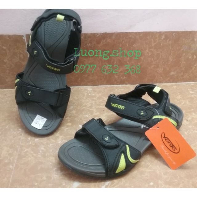 Dép sandal nam Vento NV6108 đen, xám