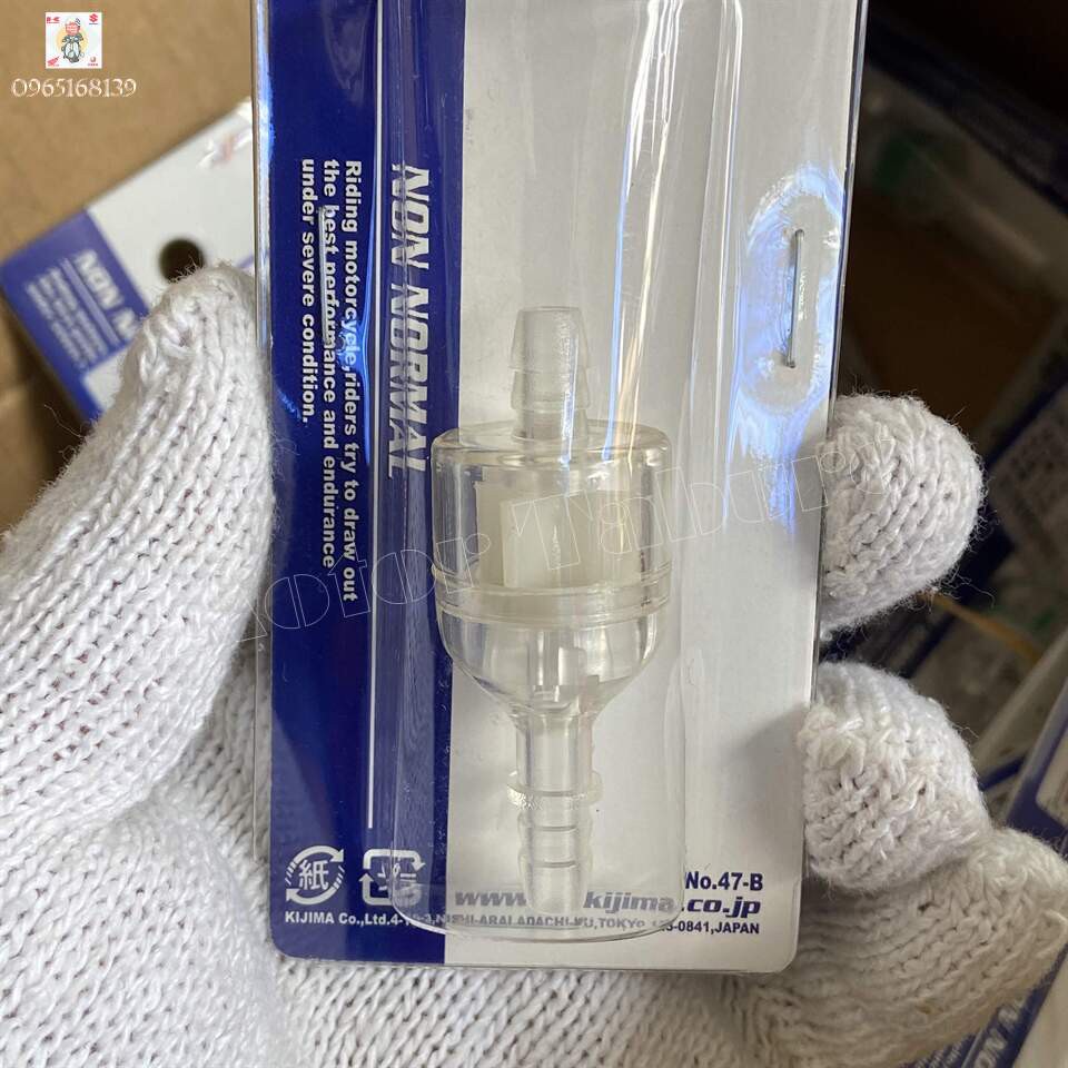 Lọc xăng Kijima kiểu dáng bầu