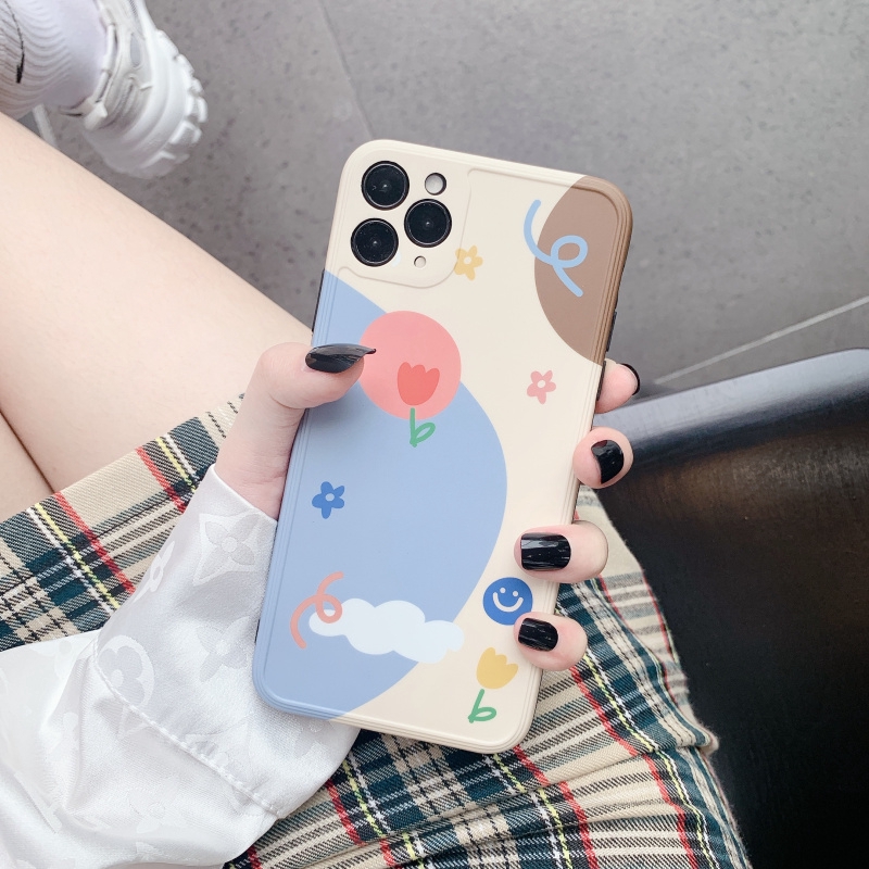 Ốp lưng iphone imd Hoa nghệ thuật 5/5s/6/6plus/6s/6splus/7/7plus/8/8plus/x/xr/xs/11/12/pro/max/plus/promax - Awifi Q3-6 | BigBuy360 - bigbuy360.vn