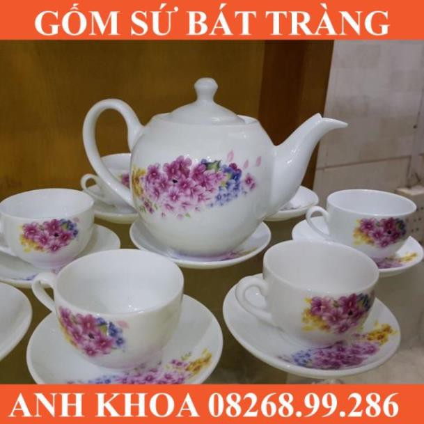 Mẫu ấm chén Bát Tràng ( được chọn mẫu) - Gốm sứ Bát Tràng Anh Khoa