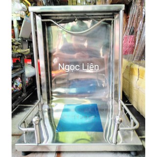 Bàn thờ inox có mái che