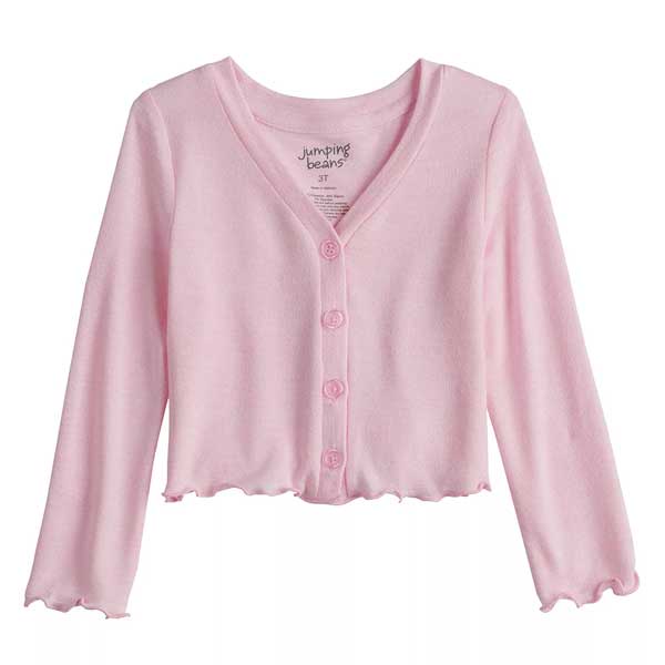 ÁO KHOÁC CARDIGAN xuất xịn chính hãng JUMPING BEANS bé gái 2 -> 12 tuổi