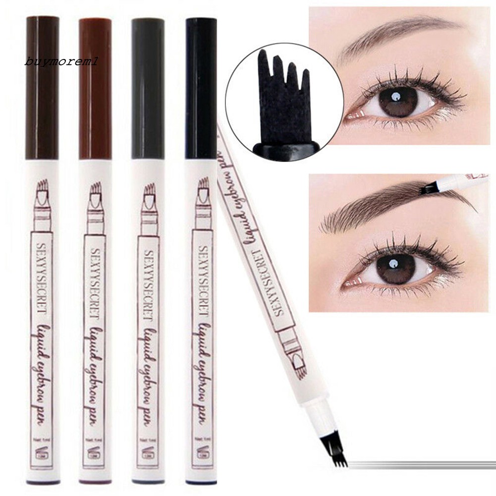[Hàng mới về] Bút nước kẻ lông mày đầu bốn ngòi tạo hiệu ứng phẩy sợi | BigBuy360 - bigbuy360.vn