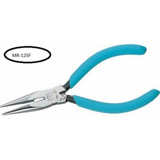 Kìm mũi nhọn không có lưỡi cắt, hàm phẳng 125mm MR-125F Tsunoda