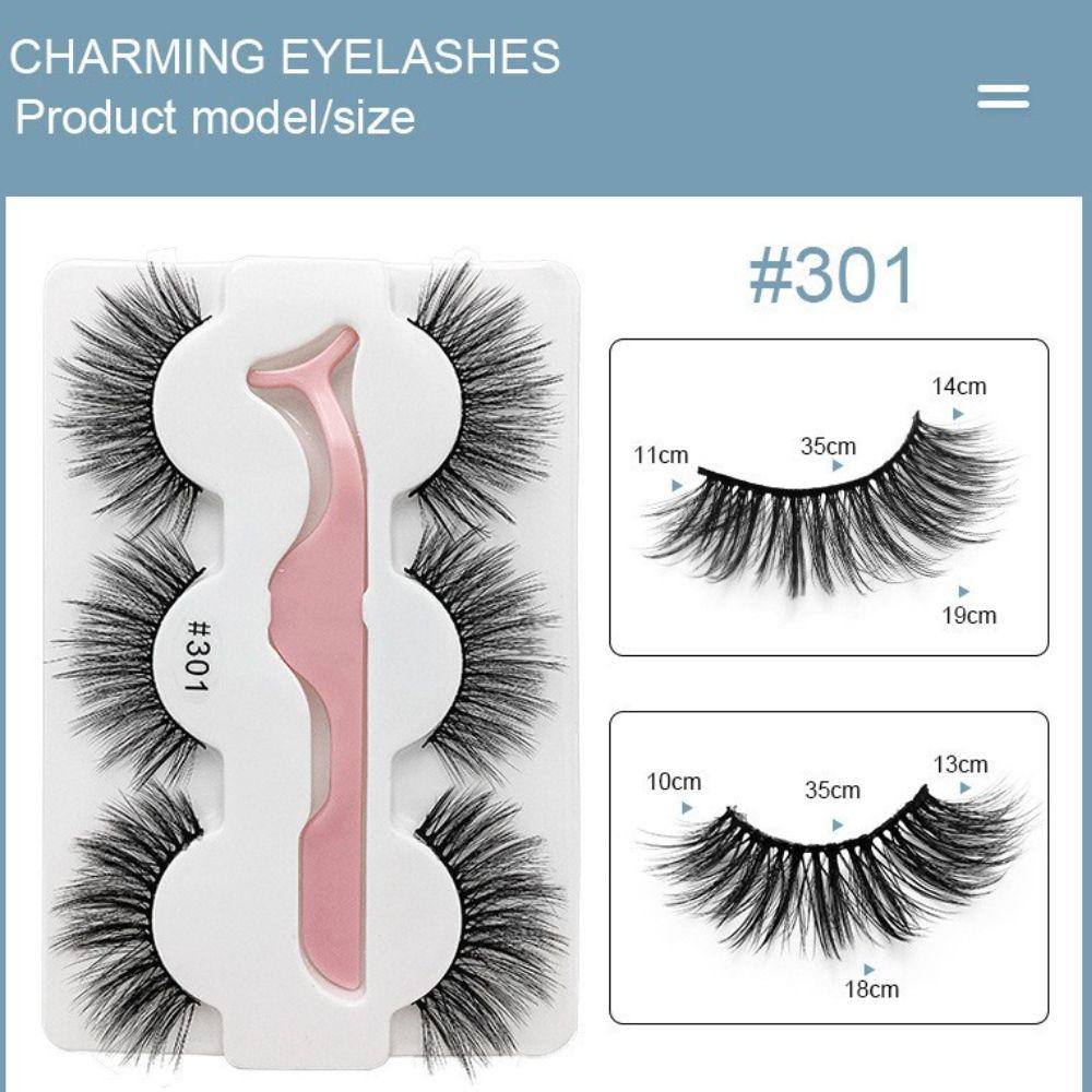 Lông Mi Giả Mềm Mại Trang Điểm Làm Đẹp Cho Nữ