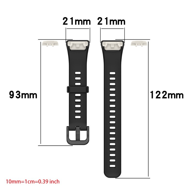 Dây Đeo Silicon Thay Thế Cho Đồng Hồ Thông Minh Honor Band 6/for Huawei band 6