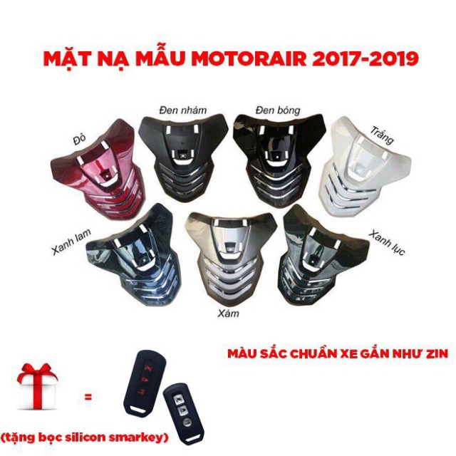 Mặt Nạ SH 3 Sọc Lắp Sh 2017 -2019 125/150i Cực Phong Cách! < Tặng Bọc Chìa Khoá SmartKey>