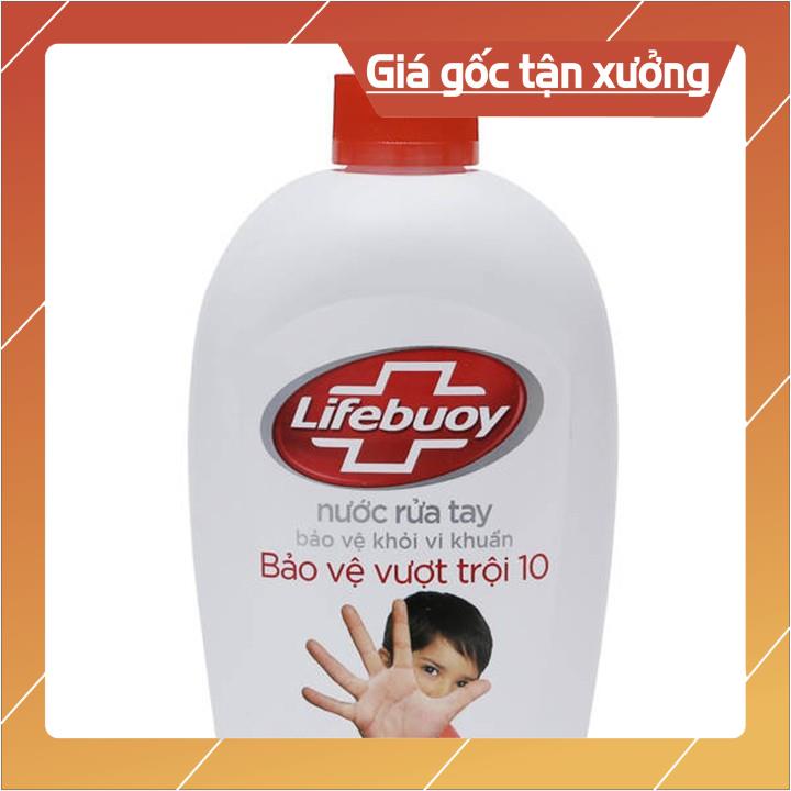 Chai Nước Rửa Tay Lifebuoy Bảo Vệ Vượt Trội 180g - Nước Rửa Tay 180g