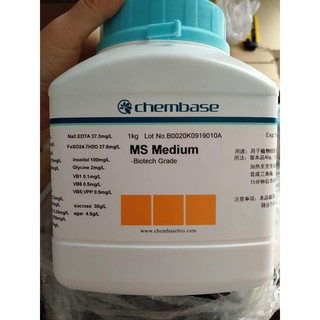 Môi trường nuôi cấy mô pha sẵn MS- Murashige and Skoog Medium - 1kg