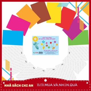 Giấy thủ công KLONG dính decan B5-8 màu; MS: 716,