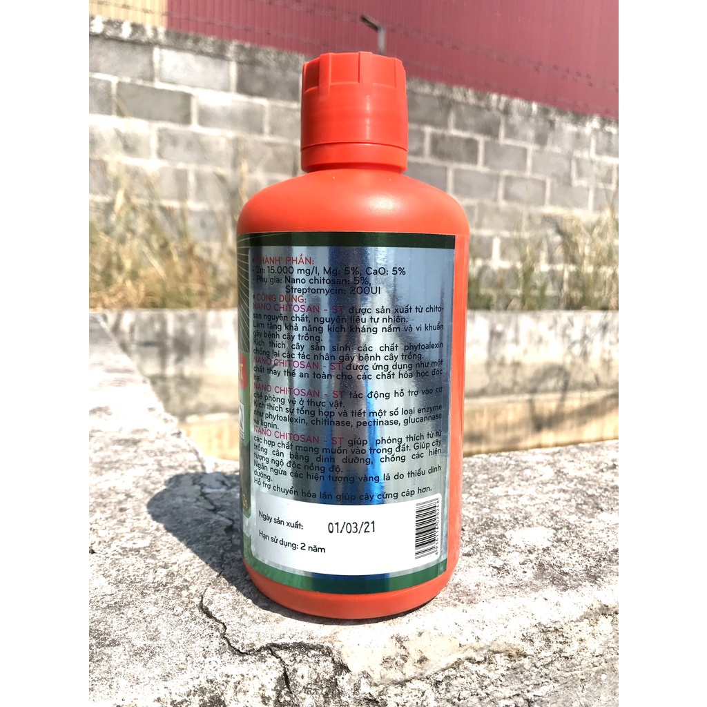 Ngăn Ngừa Bệnh Và Tuyến Trùng - NANO CHITOSAN Chai 1L
